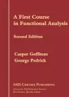 A First Course in Functional Analysis cover