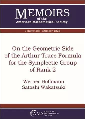 On the Geometric Side of the Arthur Trace Formula for the Symplectic Group of Rank 2 cover