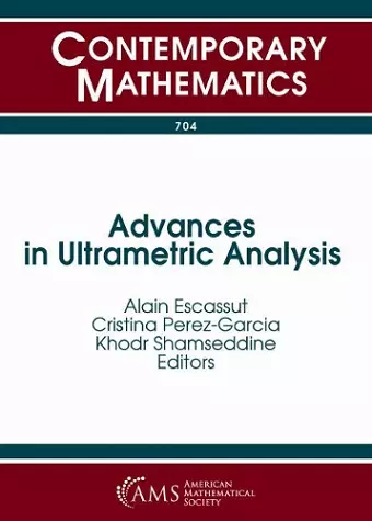 Advances in Ultrametric Analysis cover