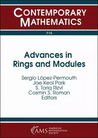 Advances in Rings and Modules cover