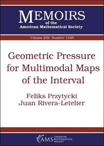 Geometric Pressure for Multimodal Maps of the Interval cover