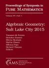 Algebraic Geometry Salt Lake City 2015 (Part 1) cover