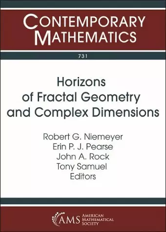 Horizons of Fractal Geometry and Complex Dimensions cover