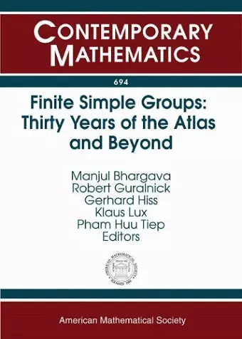 Finite Simple Groups cover