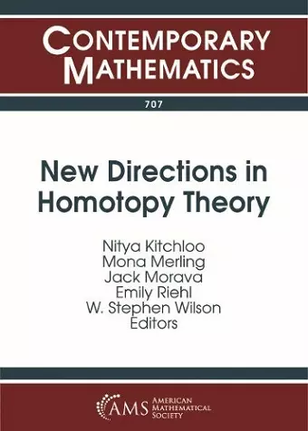 New Directions in Homotopy Theory cover