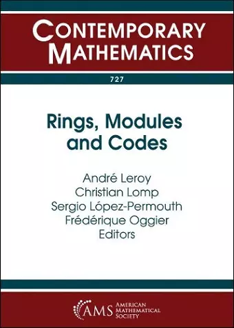 Rings, Modules and Codes cover