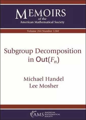 Subgroup Decomposition in $\mathrm {Out}(F_n)$ cover