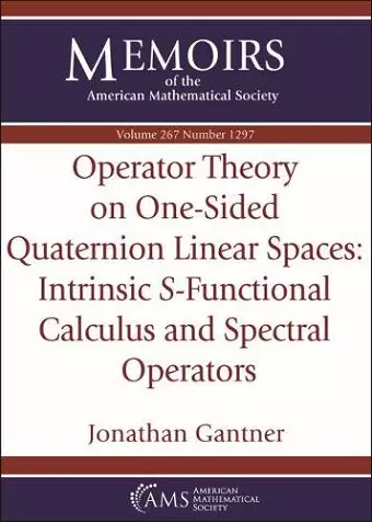 Operator Theory on One-Sided Quaternion Linear Spaces cover