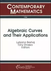 Algebraic Curves and Their Applications cover