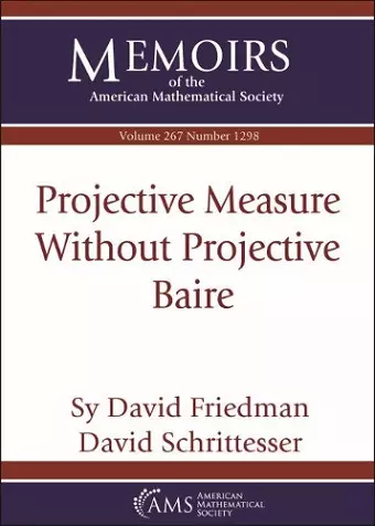 Projective Measure Without Projective Baire cover