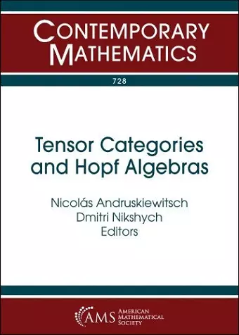 Tensor Categories and Hopf Algebras cover