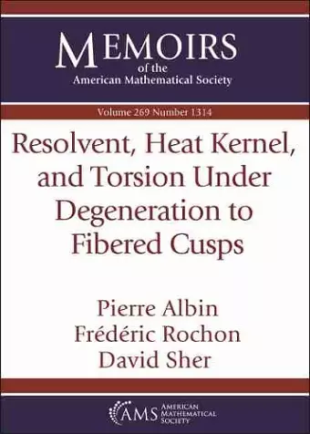 Resolvent, Heat Kernel, and Torsion Under Degeneration to Fibered Cusps cover