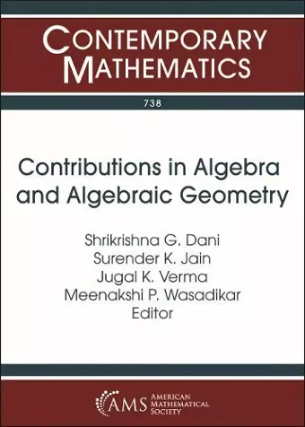 Contributions in Algebra and Algebraic Geometry cover