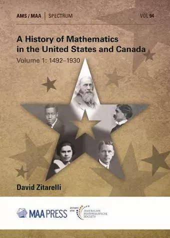 A History of Mathematics in the United States and Canada cover