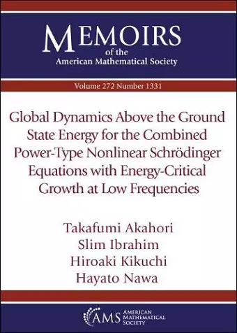 Global Dynamics Above the Ground State Energy for the Combined Power-Type Nonlinear Schrodinger Equations with Energy-Critical Growth at Low Frequencies cover