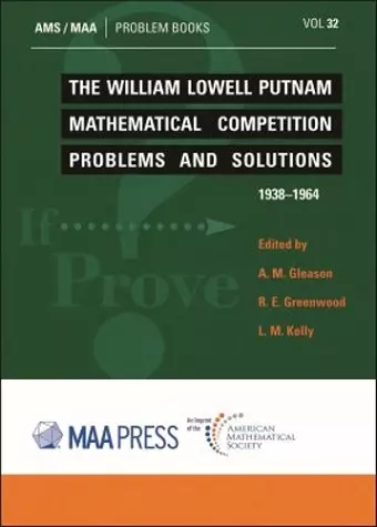 The William Lowell Putnam Mathematical Competition cover