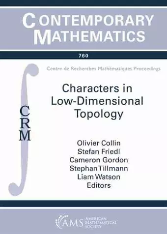 Characters in Low-Dimensional Topology cover