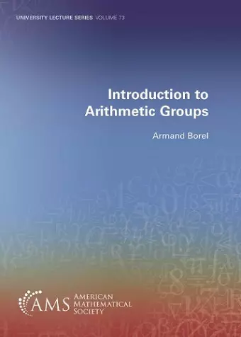 Introduction to Arithmetic Groups cover