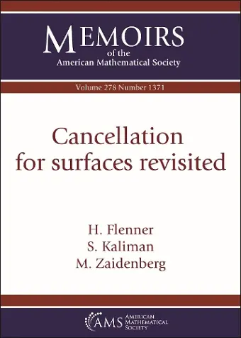 Cancellation for Surfaces Revisited cover