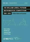 The William Lowell Putnam Mathematical Competition 2001-2016 cover