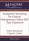 Asymptotic Spreading for General Heterogeneous Fisher-KPP Type Equations cover