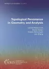 Topological Persistence in Geometry and Analysis cover