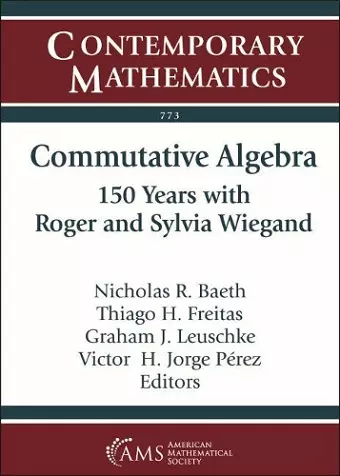 Commutative Algebra cover