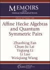 Affine Hecke Algebras and Quantum Symmetric Pairs cover