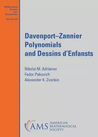 Davenport-Zannier Polynomials and Dessins d'Enfants cover