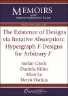 The Existence of Designs via Iterative Absorption: Hypergraph $F$-Designs for Arbitrary $F$ cover