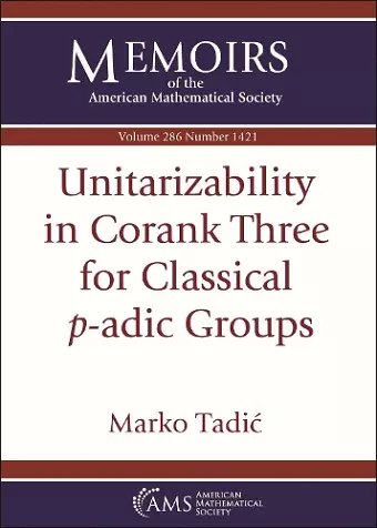 Unitarizability in Corank Three for Classical $p$-adic Groups cover