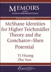 McShane Identities for Higher Teichmuller Theory and the Goncharov-Shen Potential cover