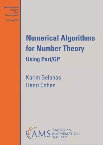 Numerical Algorithms for Number Theory cover