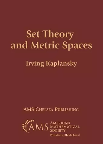 Set Theory and Metric Spaces cover