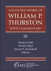 Collected Works of William P. Thurston with Commentary, III cover