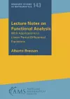 Lecture Notes on Functional Analysis cover