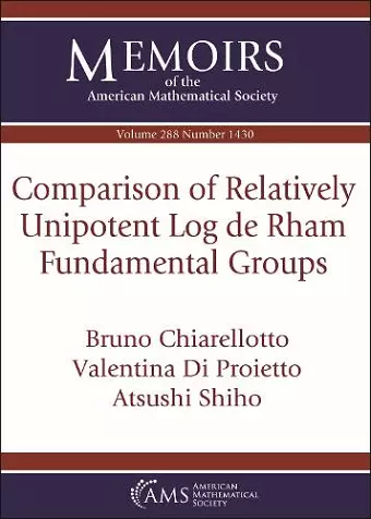 Comparison of Relatively Unipotent Log de Rham Fundamental Groups cover