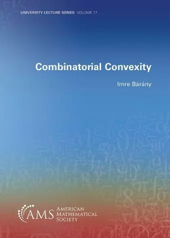 Combinatorial Convexity cover