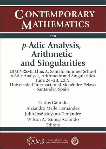 $p$-Adic Analysis, Arithmetic and Singularities cover