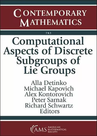 Computational Aspects of Discrete Subgroups of Lie Groups cover