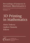 3D Printing in Mathematics cover