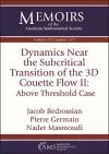 Dynamics Near the Subcritical Transition of the 3D Couette Flow II: Above Threshold Case cover