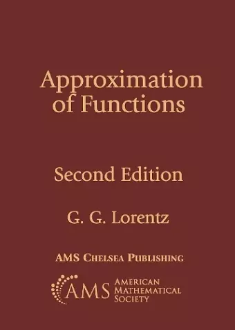 Approximation of Functions cover