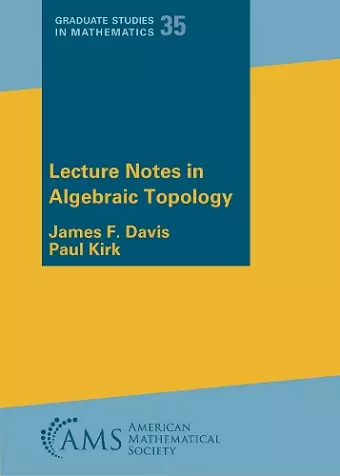 Lecture Notes in Algebraic Topology cover