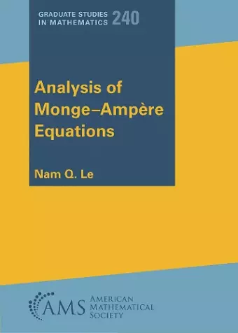 Analysis of Monge-Ampere Equations cover