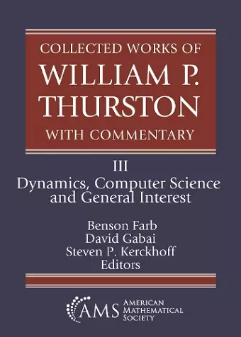 Collected Works of William P. Thurston with Commentary cover