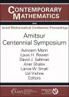 Amitsur Centennial Symposium cover