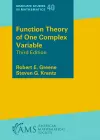 Function Theory of One Complex Variable cover