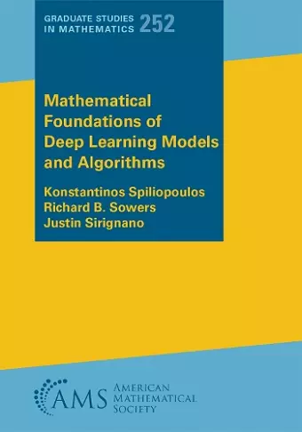 Mathematical Foundations of Deep Learning Models and Algorithms cover