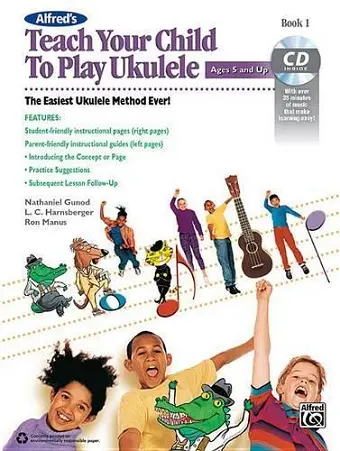 Alfred's Teach Your Child to Play Ukulele, Book 1 cover
